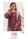 Taj 496 Cotton Dupatta Pakistani Salwar Suits Wholesale Market In Suratwith Price